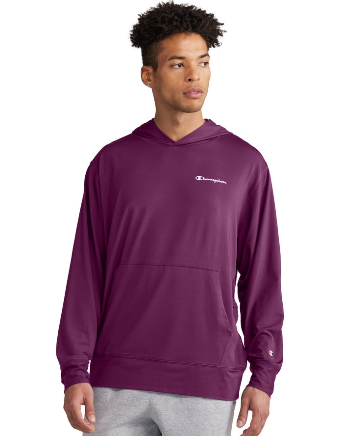 Champion City Sport Reflective Script Logo - Miesten Violetit Huppari - Suomi 2961385-OM